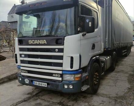 Белый Сканиа 124, объемом двигателя 12 л и пробегом 2 тыс. км за 9000 $, фото 1 на Automoto.ua