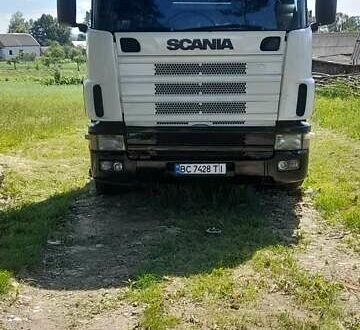 Белый Сканиа 124, объемом двигателя 0 л и пробегом 100 тыс. км за 5300 $, фото 1 на Automoto.ua