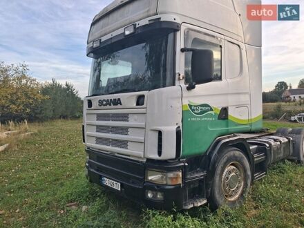 Белый Сканиа 124, объемом двигателя 11.7 л и пробегом 100 тыс. км за 4600 $, фото 1 на Automoto.ua