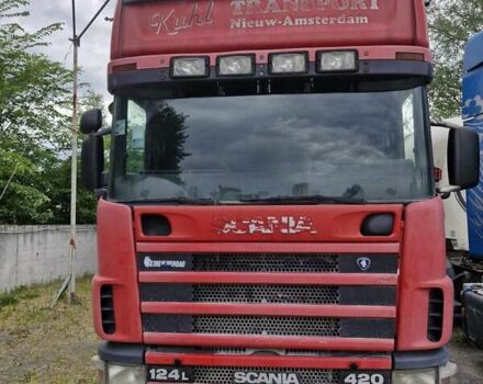 Красный Сканиа 124, объемом двигателя 11.7 л и пробегом 1 тыс. км за 27000 $, фото 1 на Automoto.ua