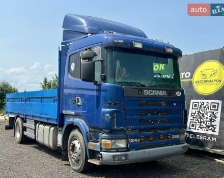 Синій Сканіа 124, об'ємом двигуна 11.75 л та пробігом 340 тис. км за 9490 $, фото 2 на Automoto.ua