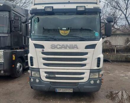 Белый Сканиа G, объемом двигателя 11.71 л и пробегом 1000 тыс. км за 18900 $, фото 1 на Automoto.ua