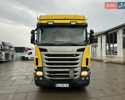 Желтый Сканиа G, объемом двигателя 11.71 л и пробегом 915 тыс. км за 17500 $, фото 1 на Automoto.ua