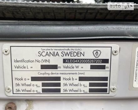 Сірий Сканіа G, об'ємом двигуна 11.7 л та пробігом 1 тис. км за 21200 $, фото 18 на Automoto.ua
