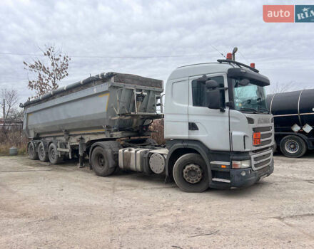 Серый Сканиа G, объемом двигателя 11.71 л и пробегом 760 тыс. км за 14500 $, фото 2 на Automoto.ua