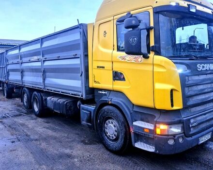 Желтый Сканиа П, объемом двигателя 11.7 л и пробегом 1200 тыс. км за 18000 $, фото 4 на Automoto.ua