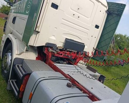 Белый Сканиа Р 124, объемом двигателя 11.71 л и пробегом 846 тыс. км за 12500 $, фото 2 на Automoto.ua