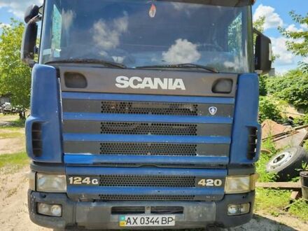 Синій Сканіа R 124, об'ємом двигуна 12 л та пробігом 900 тис. км за 6000 $, фото 1 на Automoto.ua