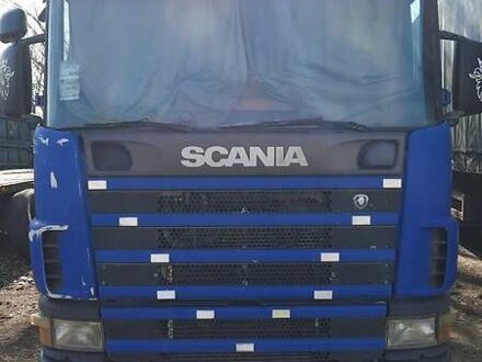 Синий Сканиа Р 124, объемом двигателя 12 л и пробегом 1000 тыс. км за 6700 $, фото 1 на Automoto.ua