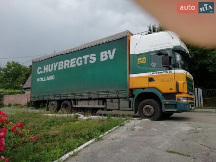 Зеленый Сканиа Р 124, объемом двигателя 11.7 л и пробегом 900 тыс. км за 14500 $, фото 1 на Automoto.ua