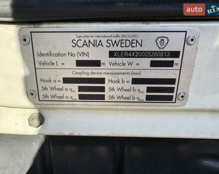 Белый Сканиа Р 380, объемом двигателя 11.71 л и пробегом 1 тыс. км за 12000 $, фото 13 на Automoto.ua