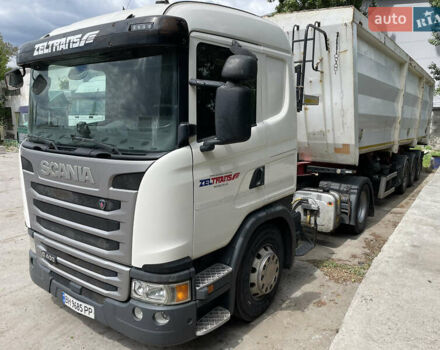 Белый Сканиа Р 400, объемом двигателя 12.74 л и пробегом 970 тыс. км за 17000 $, фото 3 на Automoto.ua