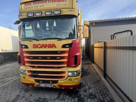 Желтый Сканиа Р 400, объемом двигателя 12.74 л и пробегом 1 тыс. км за 33000 $, фото 1 на Automoto.ua