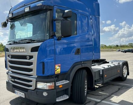 Синий Сканиа Р 400, объемом двигателя 12.74 л и пробегом 1 тыс. км за 16500 $, фото 4 на Automoto.ua