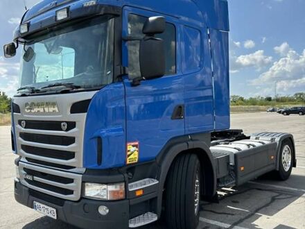 Синий Сканиа Р 400, объемом двигателя 12.74 л и пробегом 1 тыс. км за 17500 $, фото 1 на Automoto.ua