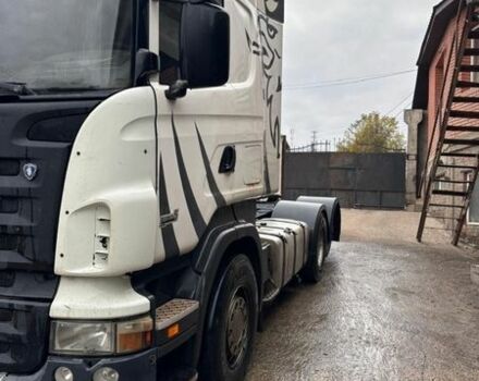 Белый Сканиа Р 420, объемом двигателя 11.71 л и пробегом 1 тыс. км за 15000 $, фото 1 на Automoto.ua