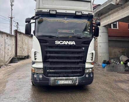 Белый Сканиа Р 420, объемом двигателя 11.71 л и пробегом 113 тыс. км за 13500 $, фото 5 на Automoto.ua