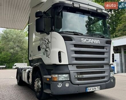 Белый Сканиа Р 420, объемом двигателя 11.71 л и пробегом 2 тыс. км за 10500 $, фото 1 на Automoto.ua
