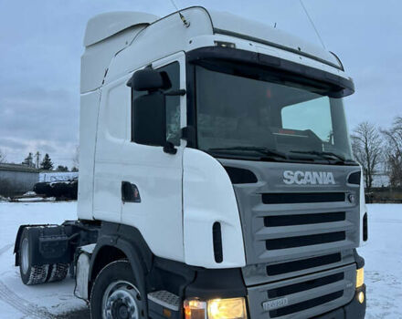 Белый Сканиа Р 420, объемом двигателя 11.7 л и пробегом 920 тыс. км за 14600 $, фото 2 на Automoto.ua