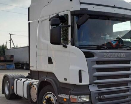 Белый Сканиа Р 420, объемом двигателя 13 л и пробегом 2 тыс. км за 12500 $, фото 6 на Automoto.ua