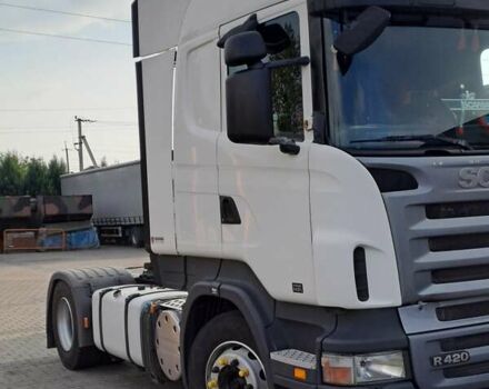 Белый Сканиа Р 420, объемом двигателя 13 л и пробегом 2 тыс. км за 12500 $, фото 5 на Automoto.ua