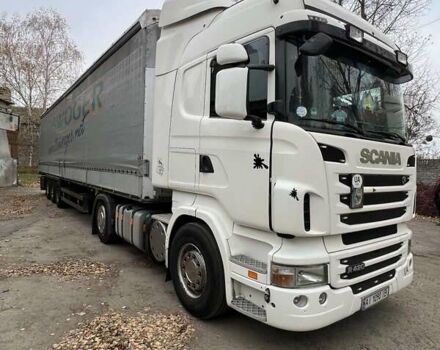 Белый Сканиа Р 420, объемом двигателя 11.71 л и пробегом 1 тыс. км за 16000 $, фото 2 на Automoto.ua