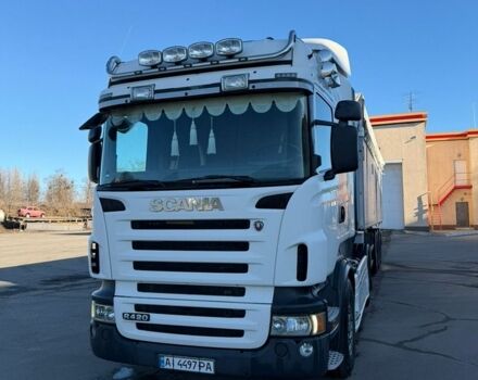 Белый Сканиа Р 420, объемом двигателя 12.7 л и пробегом 1 тыс. км за 34000 $, фото 4 на Automoto.ua