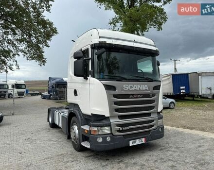 Белый Сканиа Р 420, объемом двигателя 12 л и пробегом 925 тыс. км за 16800 $, фото 1 на Automoto.ua