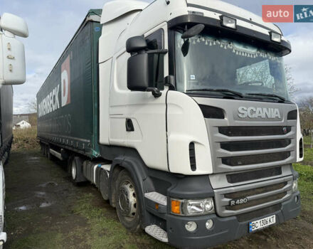 Белый Сканиа Р 420, объемом двигателя 11.7 л и пробегом 780 тыс. км за 22500 $, фото 3 на Automoto.ua