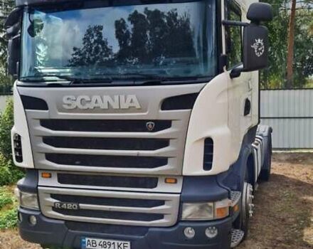 Белый Сканиа Р 420, объемом двигателя 11.71 л и пробегом 1 тыс. км за 15500 $, фото 8 на Automoto.ua