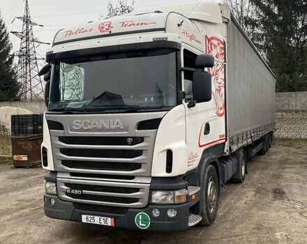 Белый Сканиа Р 420, объемом двигателя 0 л и пробегом 230 тыс. км за 14000 $, фото 2 на Automoto.ua