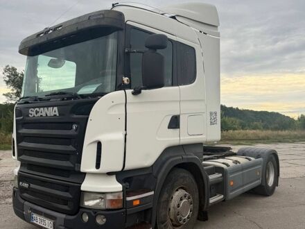 Белый Сканиа Р 420, объемом двигателя 11.71 л и пробегом 1 тыс. км за 10500 $, фото 1 на Automoto.ua