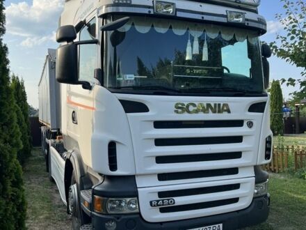 Белый Сканиа Р 420, объемом двигателя 12.7 л и пробегом 1 тыс. км за 33900 $, фото 1 на Automoto.ua