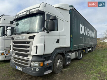 Белый Сканиа Р 420, объемом двигателя 11.7 л и пробегом 780 тыс. км за 22500 $, фото 1 на Automoto.ua