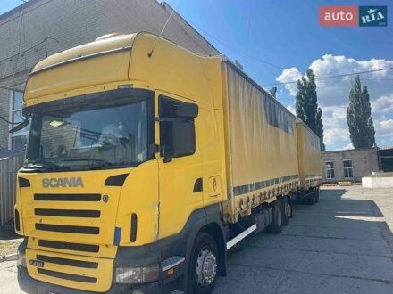 Желтый Сканиа Р 420, объемом двигателя 11.71 л и пробегом 159 тыс. км за 10300 $, фото 1 на Automoto.ua