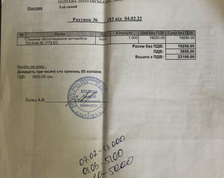 Синій Сканіа Р 420, об'ємом двигуна 11.71 л та пробігом 100 тис. км за 16000 $, фото 21 на Automoto.ua