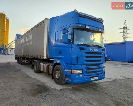 Синий Сканиа Р 420, объемом двигателя 11.71 л и пробегом 111 тыс. км за 15000 $, фото 1 на Automoto.ua