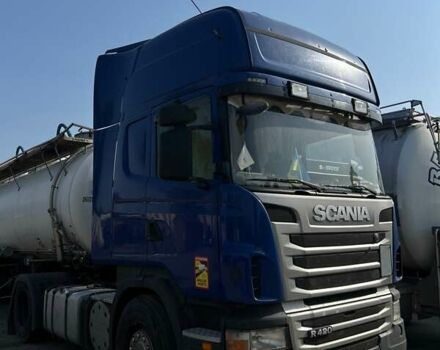 Синий Сканиа Р 420, объемом двигателя 12 л и пробегом 1 тыс. км за 15000 $, фото 2 на Automoto.ua