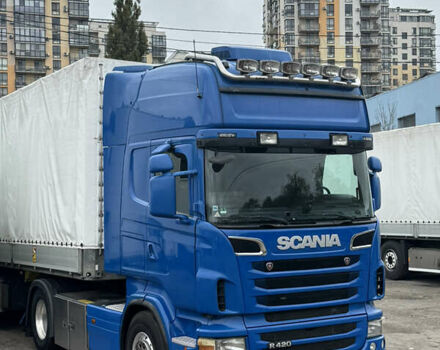 Синий Сканиа Р 420, объемом двигателя 11.71 л и пробегом 975 тыс. км за 24500 $, фото 2 на Automoto.ua