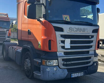 Оранжевый Сканиа Р 420, объемом двигателя 11.71 л и пробегом 978 тыс. км за 17900 $, фото 1 на Automoto.ua