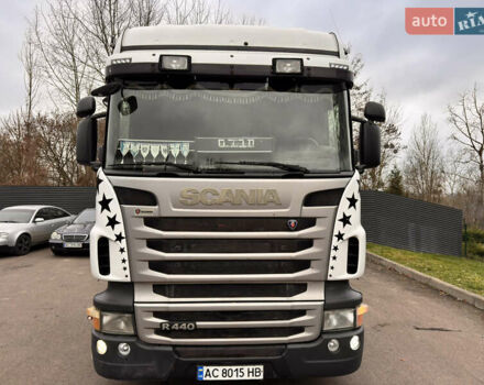Белый Сканиа R 440, объемом двигателя 12.74 л и пробегом 115 тыс. км за 12900 $, фото 9 на Automoto.ua