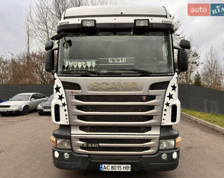 Белый Сканиа R 440, объемом двигателя 12.74 л и пробегом 115 тыс. км за 12900 $, фото 1 на Automoto.ua