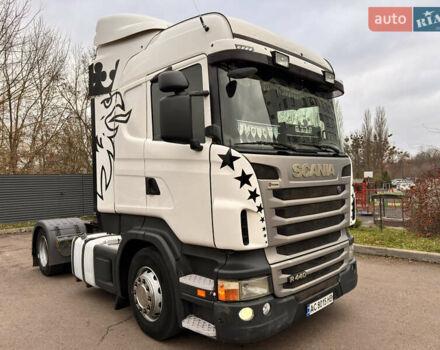Белый Сканиа R 440, объемом двигателя 12.74 л и пробегом 115 тыс. км за 12900 $, фото 8 на Automoto.ua