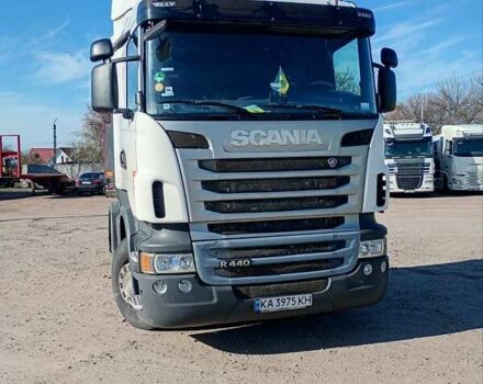 Белый Сканиа R 440, объемом двигателя 12.74 л и пробегом 820 тыс. км за 17000 $, фото 1 на Automoto.ua