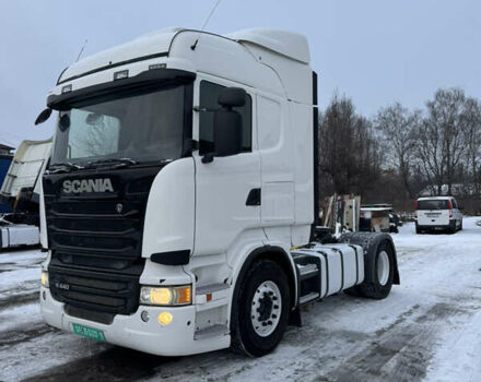 Белый Сканиа R 440, объемом двигателя 12.74 л и пробегом 823 тыс. км за 25000 $, фото 1 на Automoto.ua