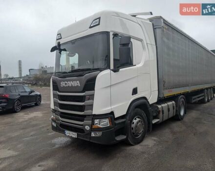 Белый Сканиа R 440, объемом двигателя 12.74 л и пробегом 200 тыс. км за 95000 $, фото 4 на Automoto.ua