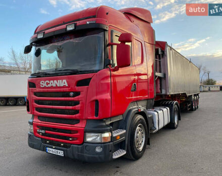 Красный Сканиа R 440, объемом двигателя 12.74 л и пробегом 1 тыс. км за 14200 $, фото 3 на Automoto.ua