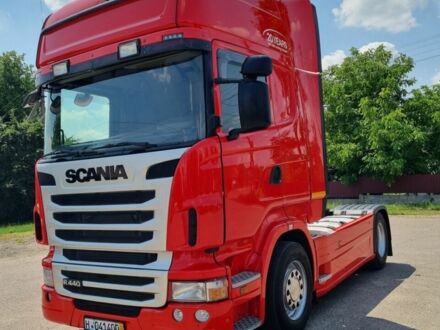 Красный Сканиа R 440, объемом двигателя 12.74 л и пробегом 745 тыс. км за 28600 $, фото 1 на Automoto.ua