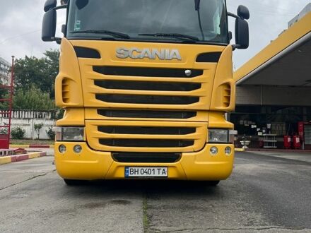 Желтый Сканиа R 440, объемом двигателя 12.74 л и пробегом 7 тыс. км за 27000 $, фото 1 на Automoto.ua