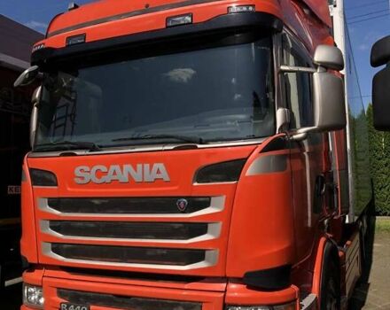 Оранжевый Сканиа R 440, объемом двигателя 12.74 л и пробегом 603 тыс. км за 29231 $, фото 2 на Automoto.ua